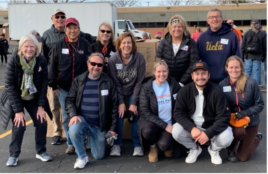 Bethany Church volunteer group at Fresh Thanks, 2024.